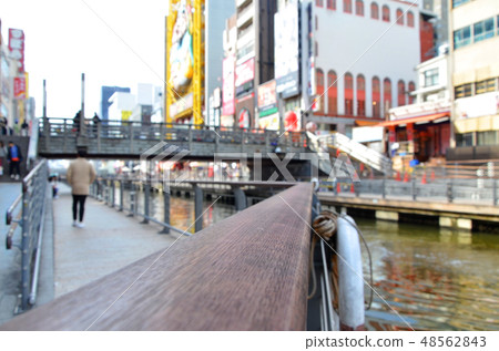 Scenery of Osaka Dotonbori Scenery of Osaka Dotonbori 48562843