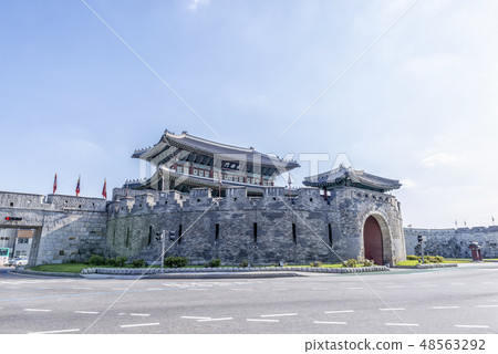 Janganmun，Suwon Hwaseong，水原，京畿道 48563292
