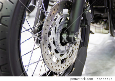 Motorcycle wheel and Disc Brake ABS brakes Motorcycle wheel and Disc Brake ABS brakes 48563347