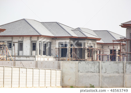 Building and Construction site of new home 48563749