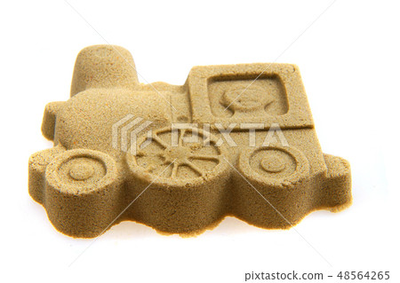 sand object train isolated sand object train isolated 48564265