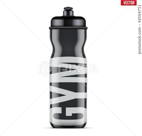Mockup Plastic Sport Nutrition Drink Bottle. 48564751