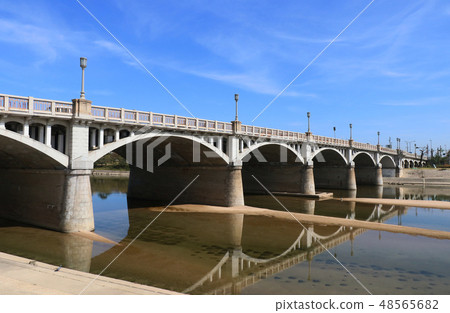 Muko river and National Highway No. 2 Muuu Bridge 48565682