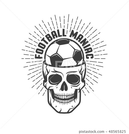 Football maniac illustration Football maniac illustration 48565825