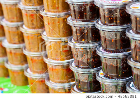 mushrooms chilli dip with ground water bug fish mushrooms chilli dip with ground water bug fish 48565881