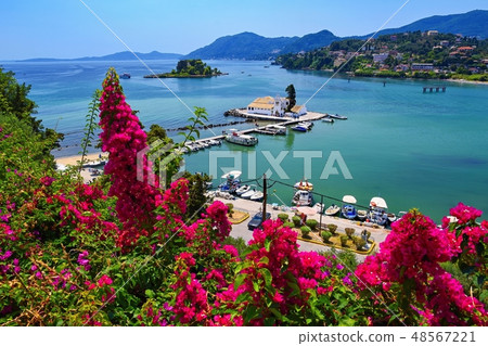 Corfu Island. (Kerkyra) Greece.Vlacherna Monastery 48567221