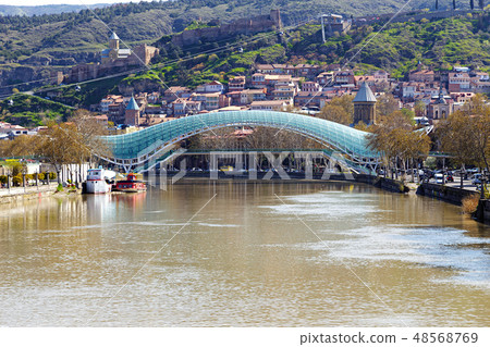 Tbilisi peace bridge Tbilisi peace bridge 48568769
