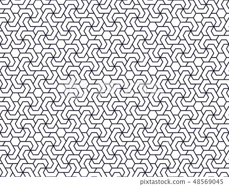 The geometric pattern with lines. Seamless The geometric pattern with lines. Seamless 48569045