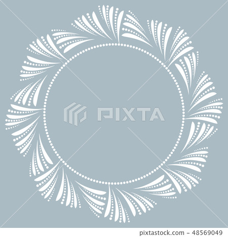 Decorative frame Elegant element for design  48569049