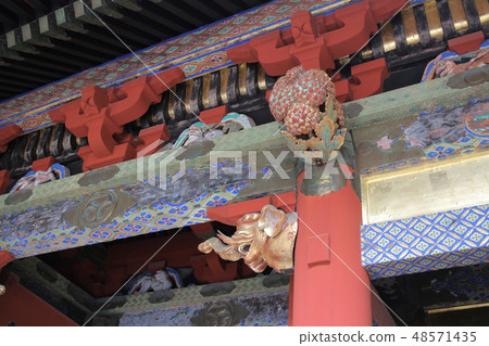 Shrine at Rinnoji Temple Nikko Japan 48571435