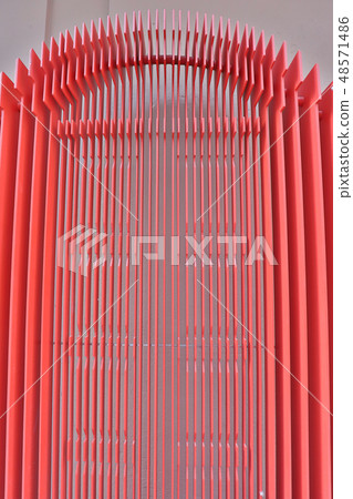 a  red  gate at Feb 2019 hk 48571486