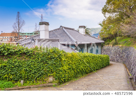 Nagasaki, Japan at historic Dutch Slope Nagasaki, Japan at historic Dutch Slope 48572596