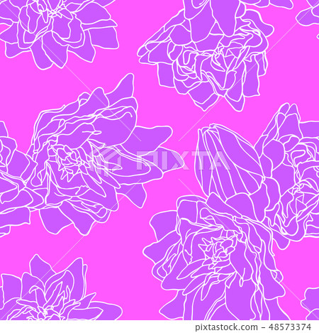 hand drawn flowers. hand drawn flowers. 48573374