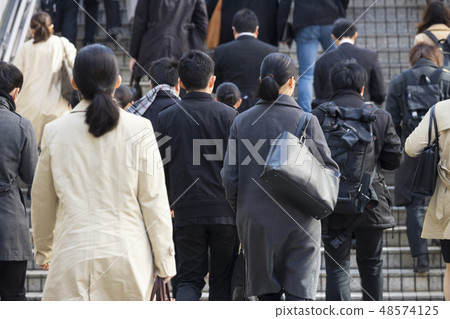 冬季通勤風光 48574125