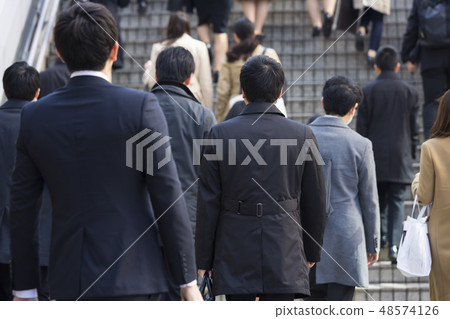 冬季通勤風光 48574126