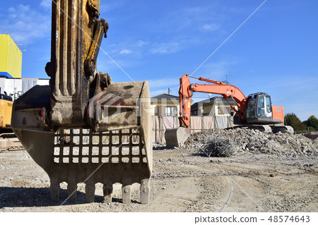 挖掘機 挖掘機 48574643