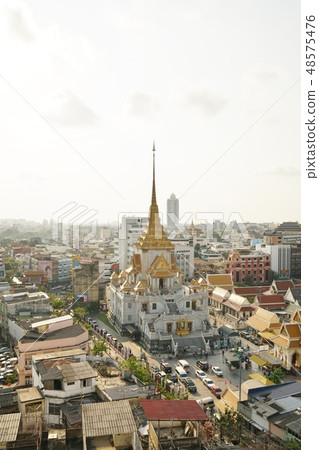 Gold Temple of Bangkok, Thailand "Wat Trimit" Gold Temple of Bangkok, Thailand "Wat Trimit" 48575476