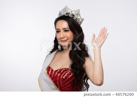 Miss Pageant Contest Evening Ball Gown dress Crown 48576200