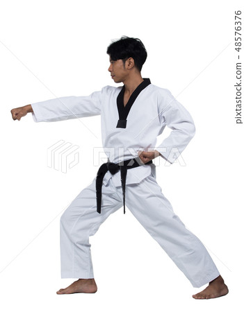 Master Black Belt TaeKwonDo handsome man 48576376