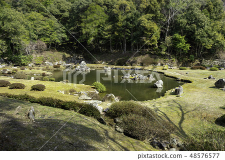 Yamaguchi Shogakuji Sesshin garden Ikeizumi revolving garden Yamaguchi Shogakuji Sesshin garden Ikeizumi revolving garden 48576577
