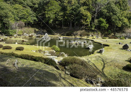 Yamaguchi Shogakuji Sesshin garden Ikeizumi revolving garden Yamaguchi Shogakuji Sesshin garden Ikeizumi revolving garden 48576578
