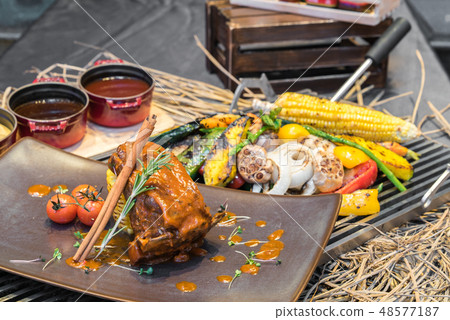 Lamb ribs Lamb ribs 48577187