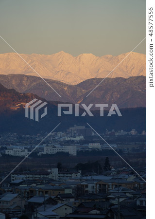 白馬（白馬山脈日出） 48577556