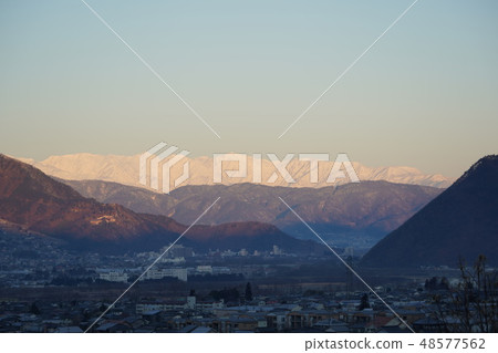 Hakuba (Hakuba mountain range of sunrise) 48577562