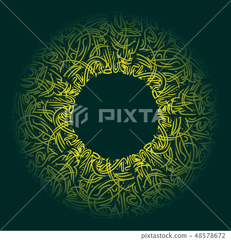 Persian circle wallpaper 48578672