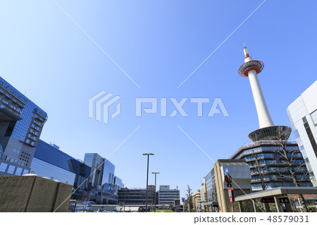 Kyoto · Station Landscape · Kyoto Station and Kyoto Tower 48579031