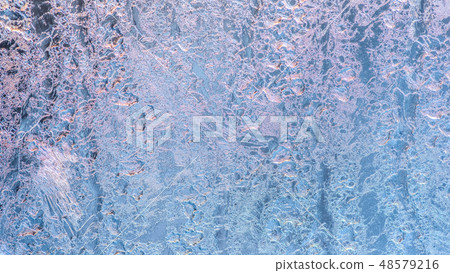 abstract winter ice texture window, frost patterns abstract winter ice texture window, frost patterns 48579216