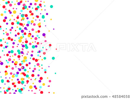 Multicolored confetti background Multicolored confetti background 48584038