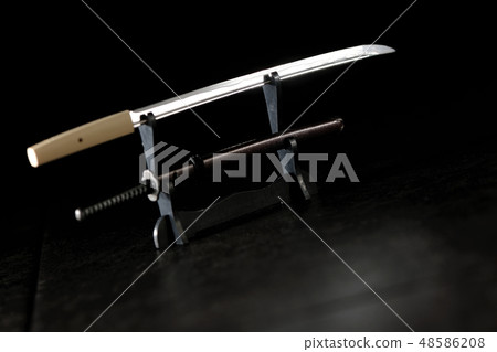 Japanese sword sword Japanese sword sword 48586208