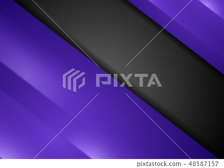 Violet black abstract stripes corporate background Violet black abstract stripes corporate background 48587157