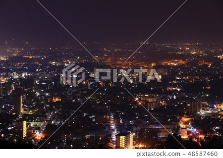盛岡市夜視圖 盛岡市夜視圖 48587460