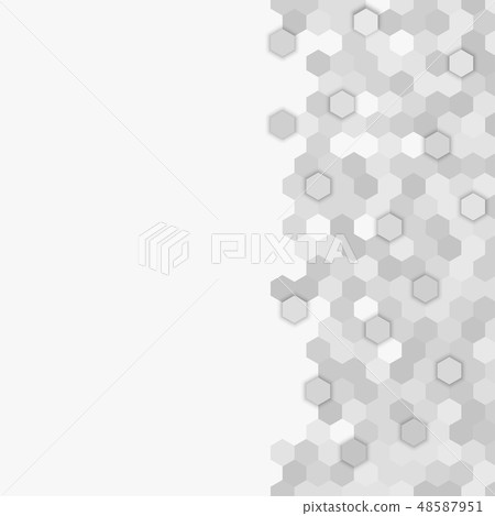 Random hexagon, hex mosaic, tiles the background. Random hexagon, hex mosaic, tiles the background. 48587951