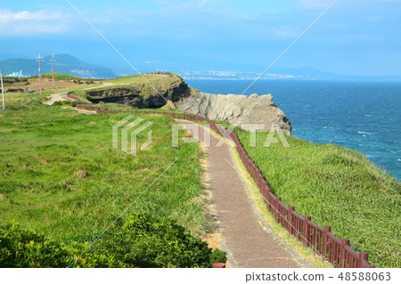 Jeju Seogwipo Coast, sea, promenade, 48588063