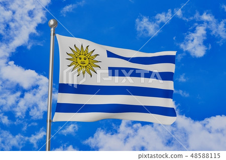 Flag Flag of Uruguay Flag Flag of Uruguay 48588115