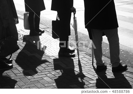 一個工作的商人的圖像 一個工作的商人的圖像 48588786