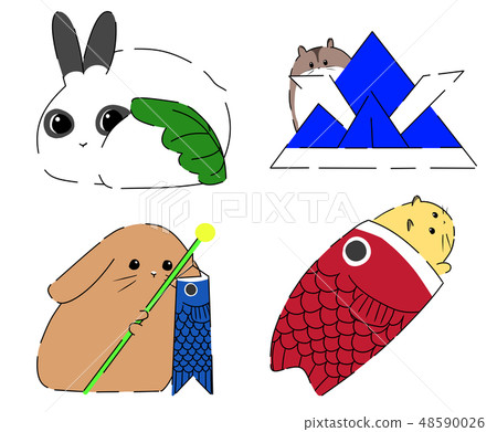 兒童節Usagi和倉鼠 兒童節Usagi和倉鼠 48590026