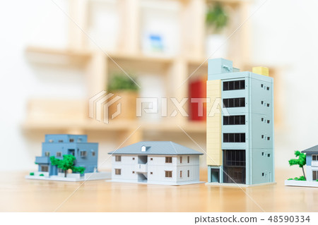 Rental income house Mortgage real estate image miniature modeler 48590334