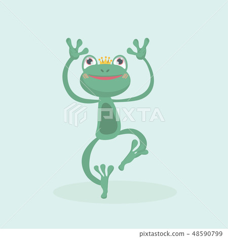 Little frog. Little frog. 48590799