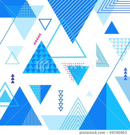 Business Geometry Patterns - Stock Illustration [48590963] - PIXTA