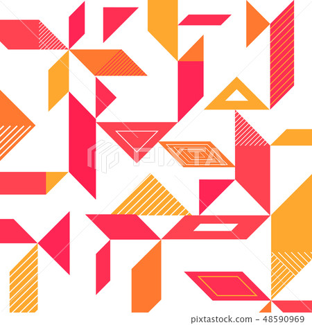 Business Geometry Patterns - Stock Illustration [48590969] - PIXTA