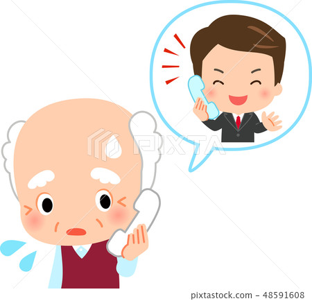 Senior male in need of sales phone 48591608