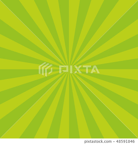 Sunburst vector pattern with green color palette. Sunburst vector pattern with green color palette. 48591846