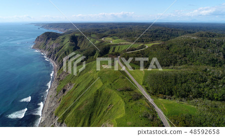 Aerial photograph of Konbu Forest 48592658