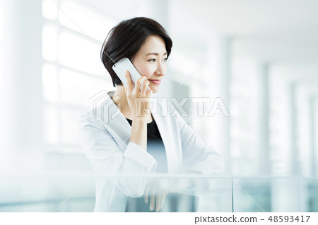 營業所smaho女商人職業婦女 48593417
