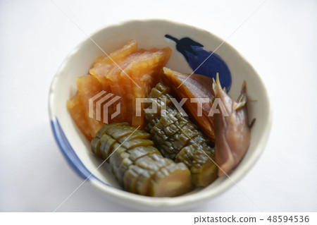 Miso pickles Miso pickles Pickles Tohoku Fukushima prefecture preserved meal Japanese white back daikon cucumber onion 48594536