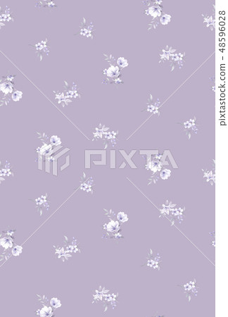 Elegant watercolor hand painted flower - Stock Illustration [48596028 ...